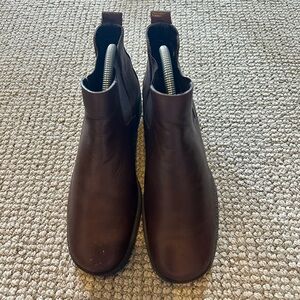 AEROSOLES Rich Brown Ankle Boots